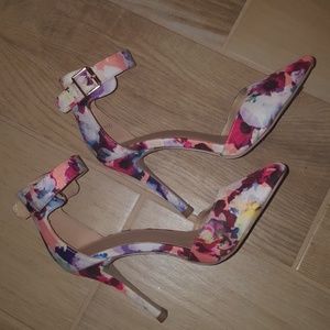 Floral D'orsay pumps